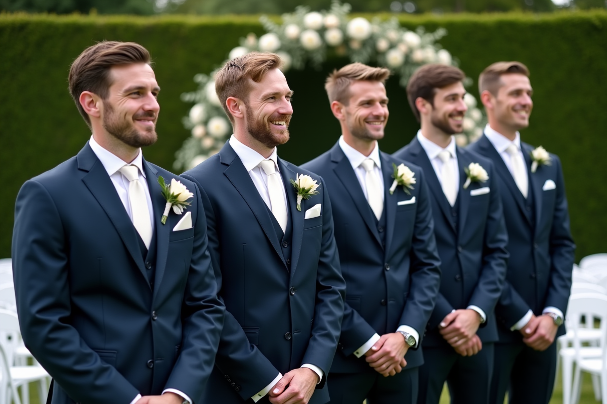 Placement des garçons d’honneur dans une cérémonie de mariage : positions et conseils