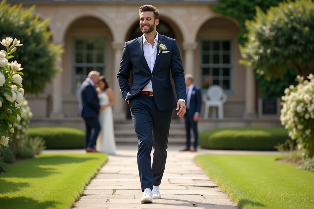 Porter des baskets comme invité de mariage : conseils et étiquette