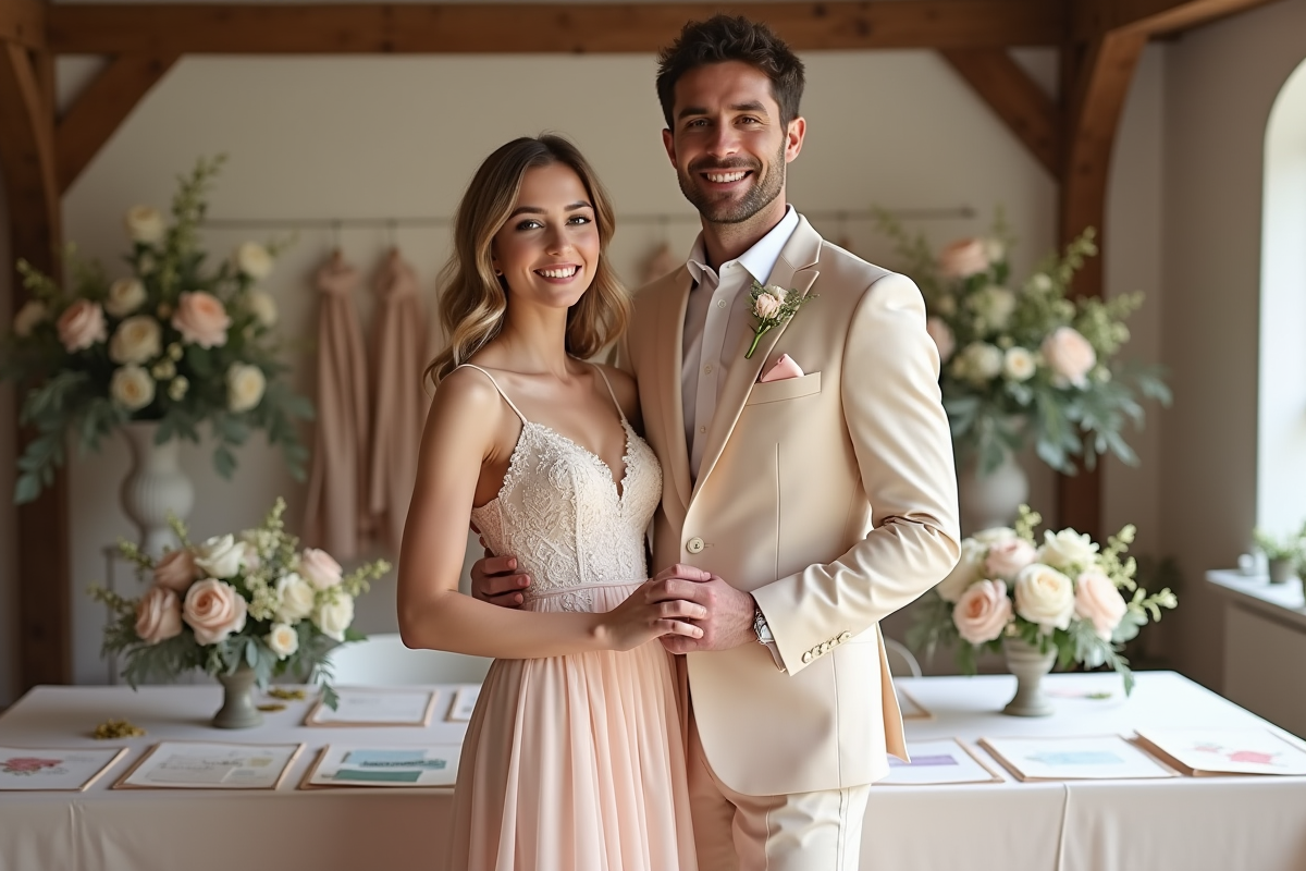 Choix des couleurs pour votre mariage : critères et tendances