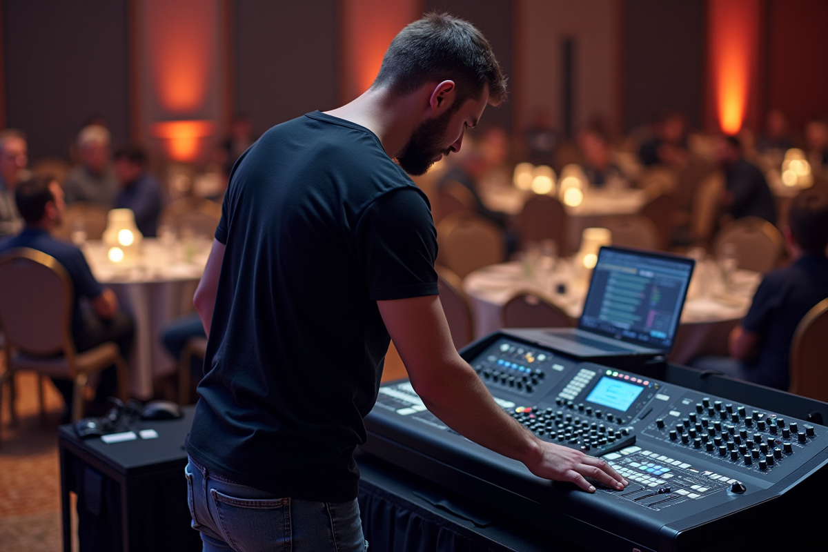 Puissance de sono nécessaire pour un événement de 200 personnes